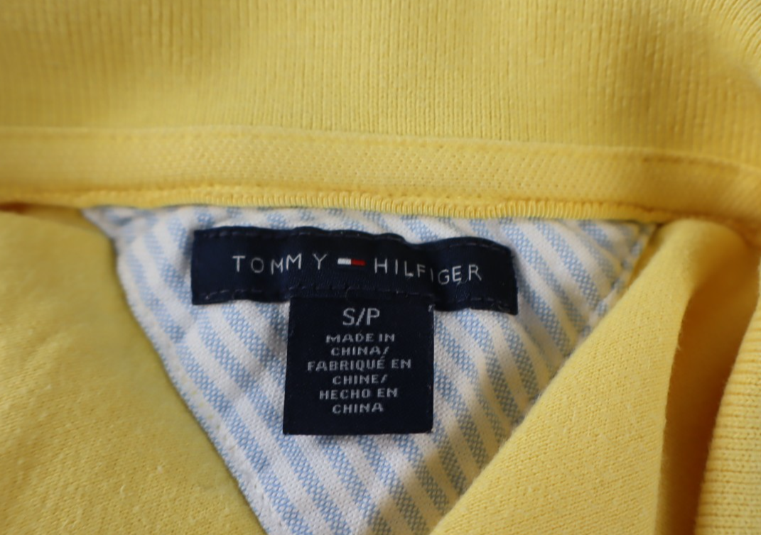 TOMMY HILFIGER MAGLIA POLO DONNA TG S WOMAN CASUAL VINTAGE TOP T-SHIRT COTONE