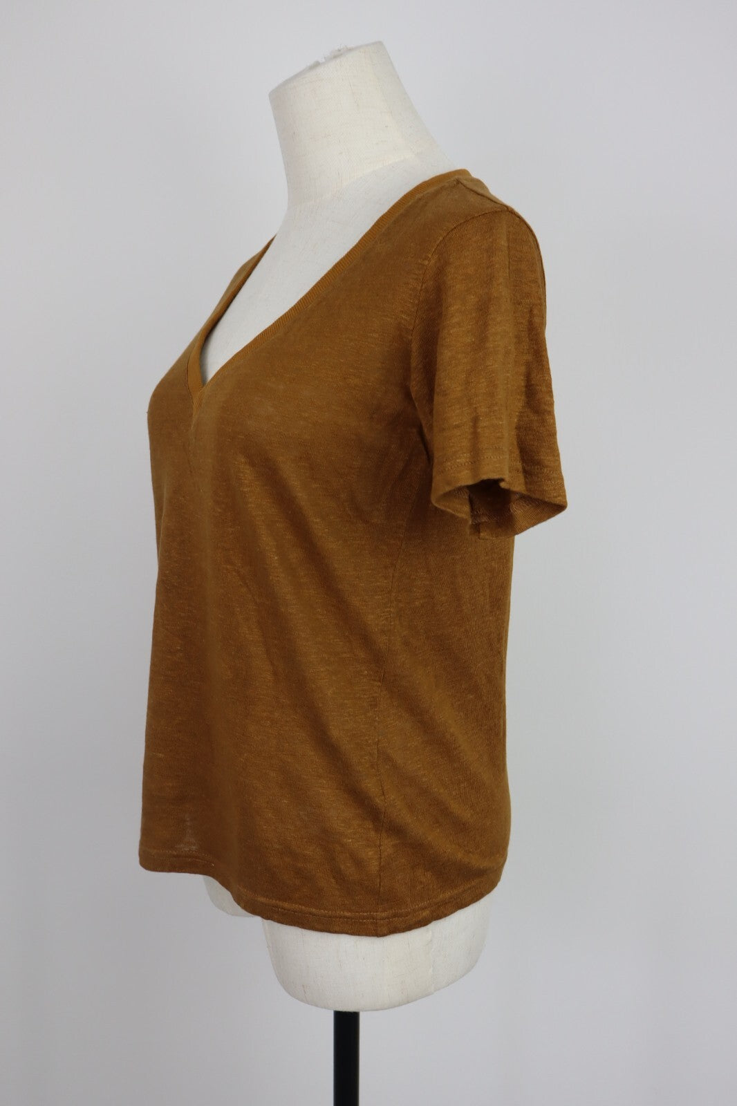 BOMBOOGIE MAGLIA DONNA TG. S / 1 WOMAN CASUAL VINTAGE T-SHIRT LINO