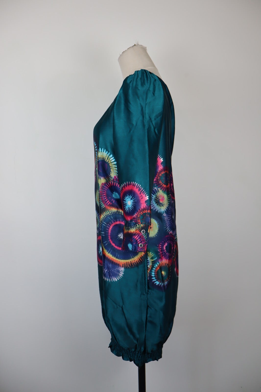 DESIGUAL VESTITO DONNA TG. 38 WOMAN CASUAL VINTAGE DRESS ABITO