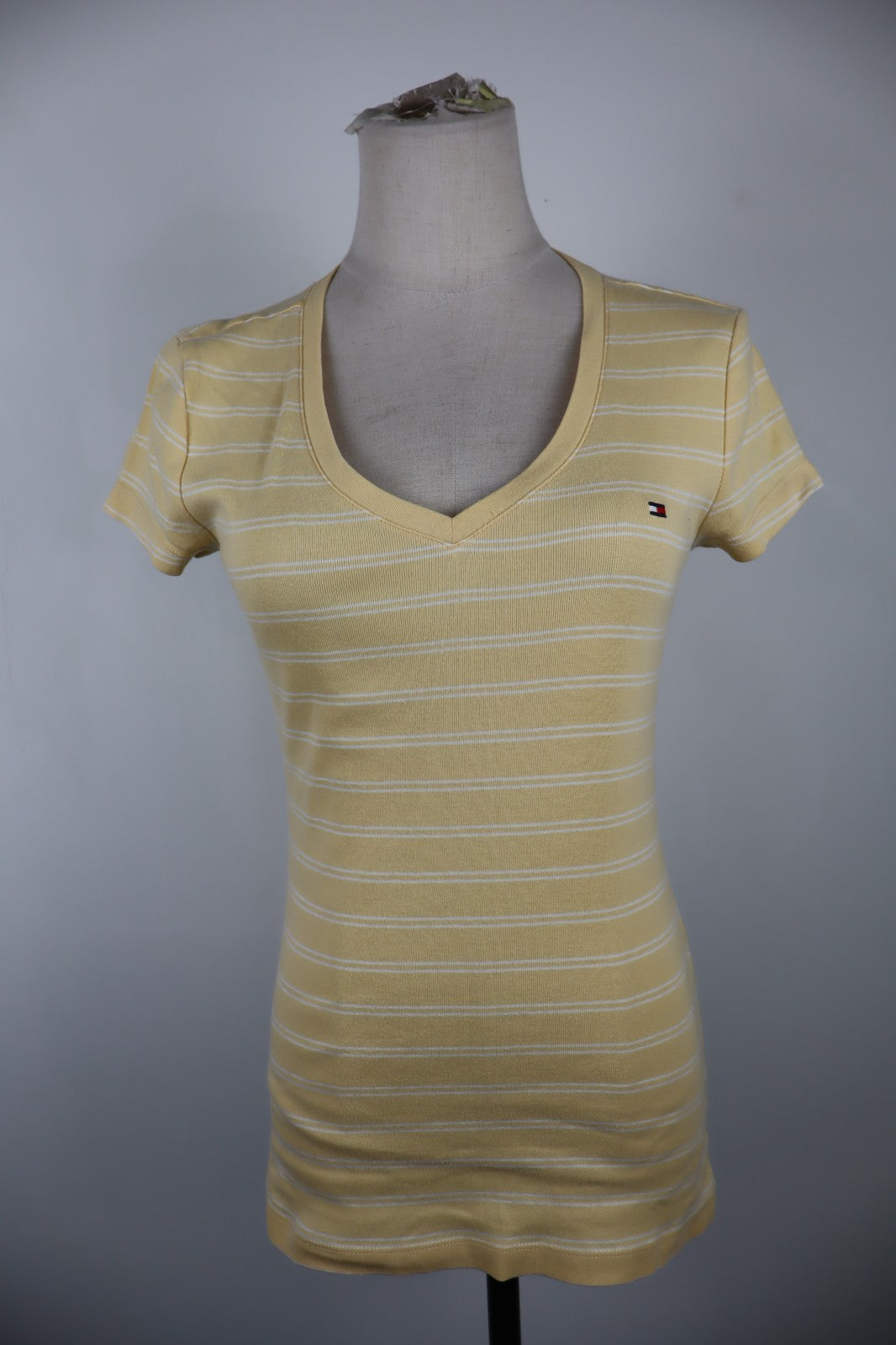 TOMMY HILFIGER MAGLIA DONNA TG S WOMAN CASUAL VINTAGE TOP T-SHIRT COTONE COTTON