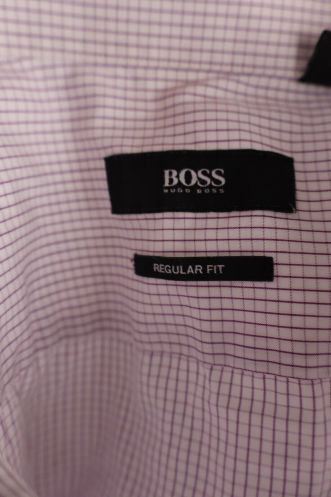 HUGO BOSS CAMICIA UOMO TG. 16,5 MAN CASUAL VINTAGE SHIRT COTONE COTTON