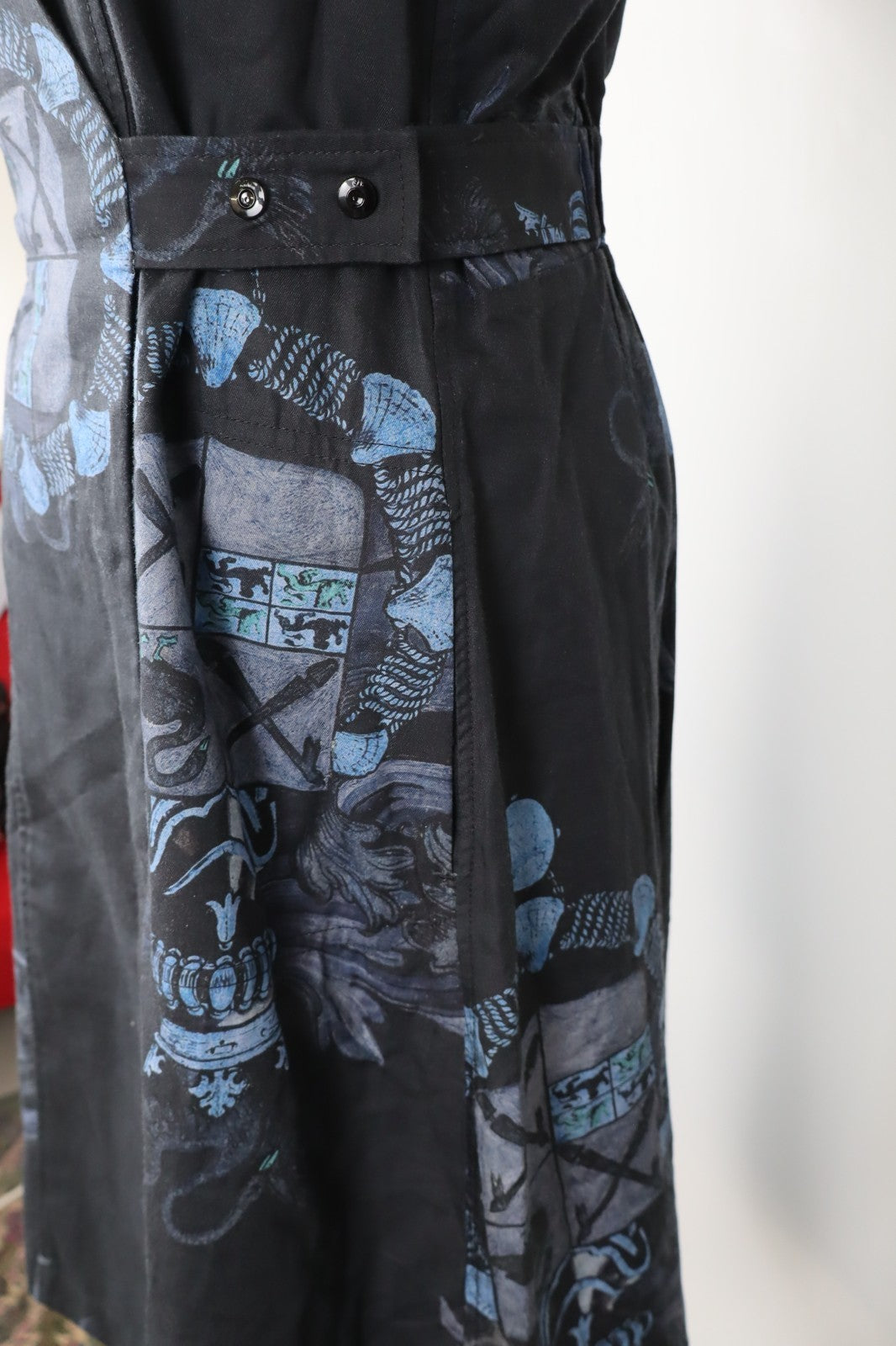 G-STAR RAW VESTITO ABITO DONNA TG. S WOMAN VINTAGE DRESS COTONE A PORTAFOGLIO