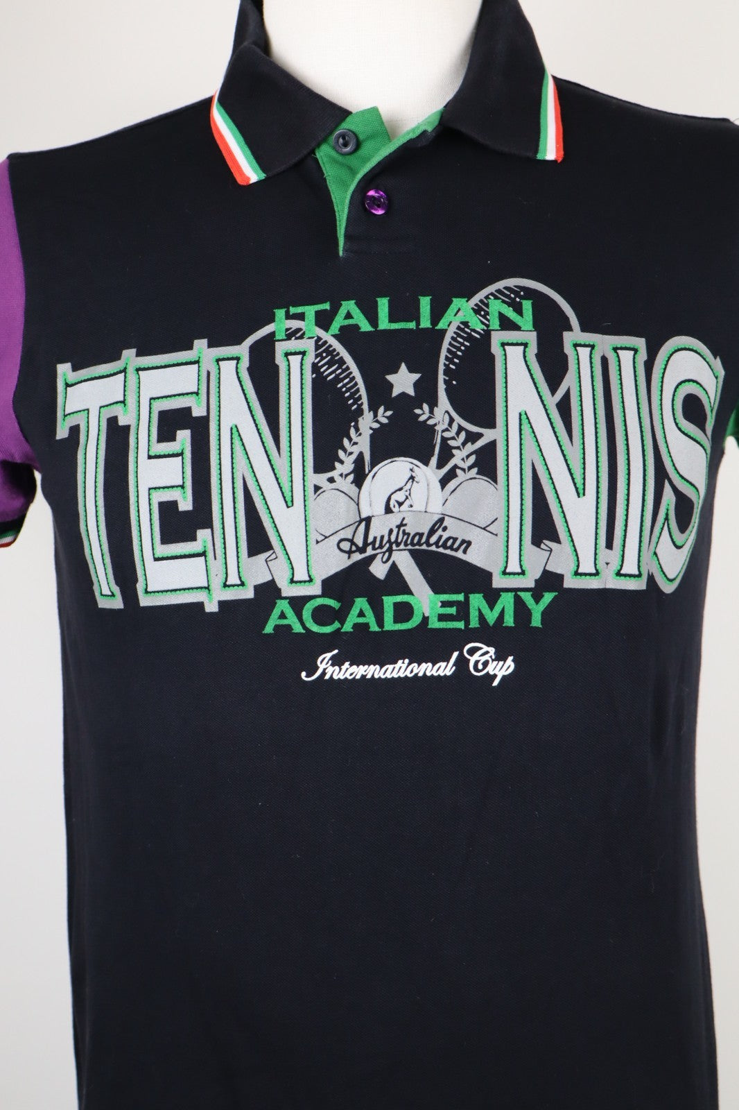 AUSTRALIAN MAGLIA POLO UOMO TG 48 MAN T-SHIRT CASUAL VINTAGE COTONE