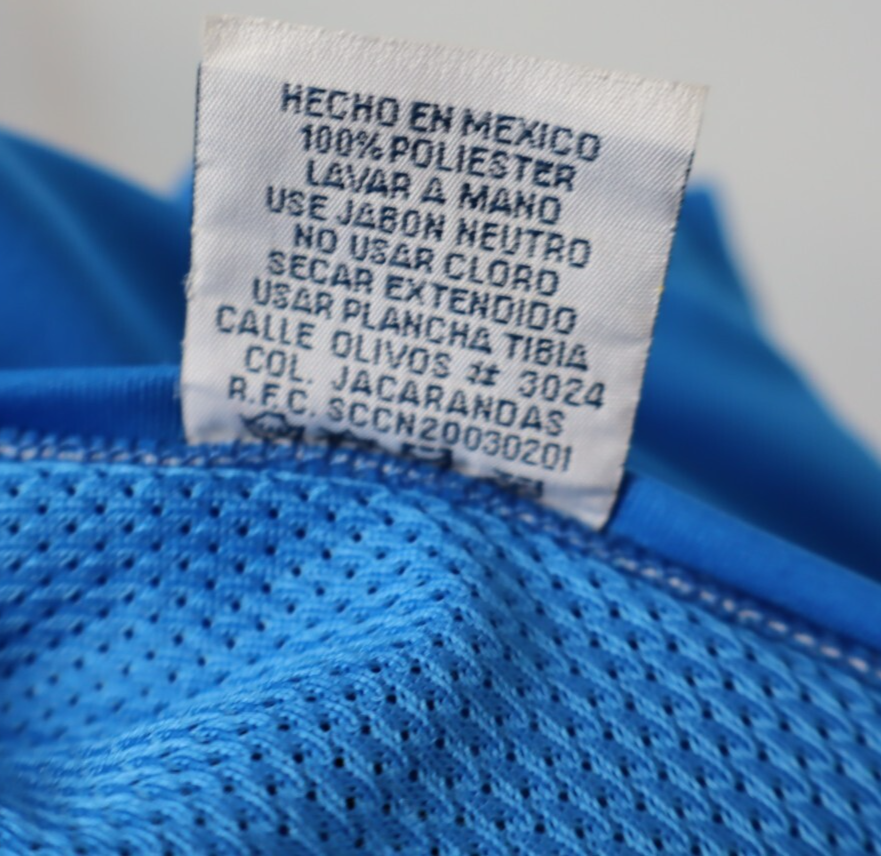 GOOL MEXICO DEPORTIVO CRUZ AZUL MAGLIA CALCIO UOMO Tg XL SOCCER JERSEY VINTAGE