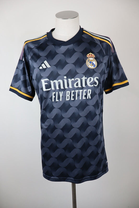 ADIDAS REAL MADRID MBAPPE 9 MAGLIA CALCIO UOMO Tg M SOCCER VINTAGE JERSEY 24/25