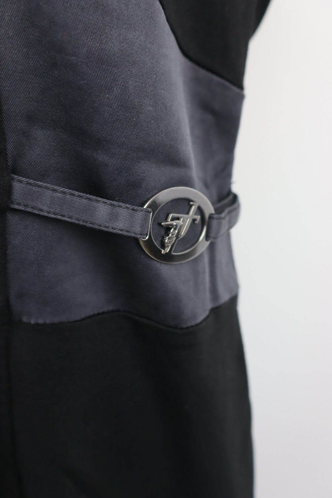 TRUSSARDI JEANS VESTITO DONNA TG. 50 WOMAN CASUAL VINTAGE DRESS ABITO COTONE