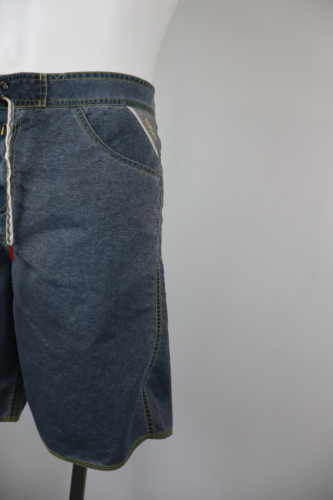 REPLAY COSTUME PANTALONCINO MARE UOMO TG M MEN SWIMSUIT VINTAGE CASUAL