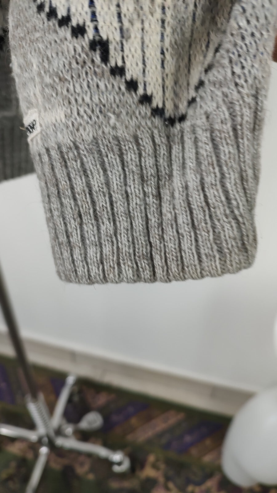 ELLESSE MAGLIONE COTONE VINTAGE UOMO Tg. 50 MAN SWEATER CASUAL