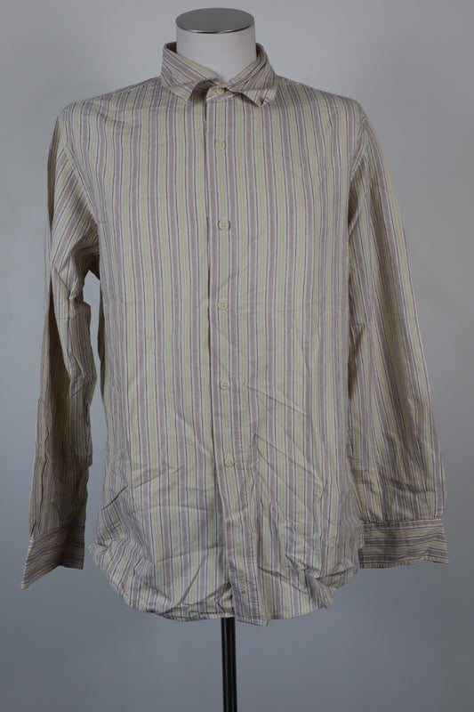 TIMBERLAND CAMICIA UOMO TG. L MAN CASUAL VINTAGE SHIRT COTONE