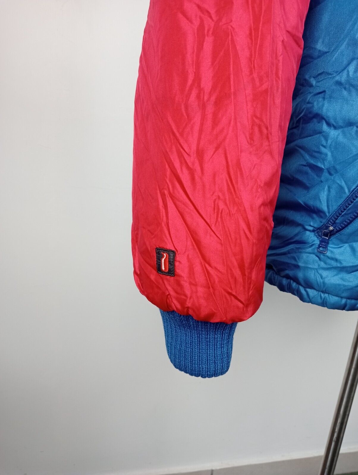 ELLESSE GIUBBINO PIUMINO UOMO Tg 54 GIUBBOTTO MAN VINTAGE JACKET DOUBLE FACE