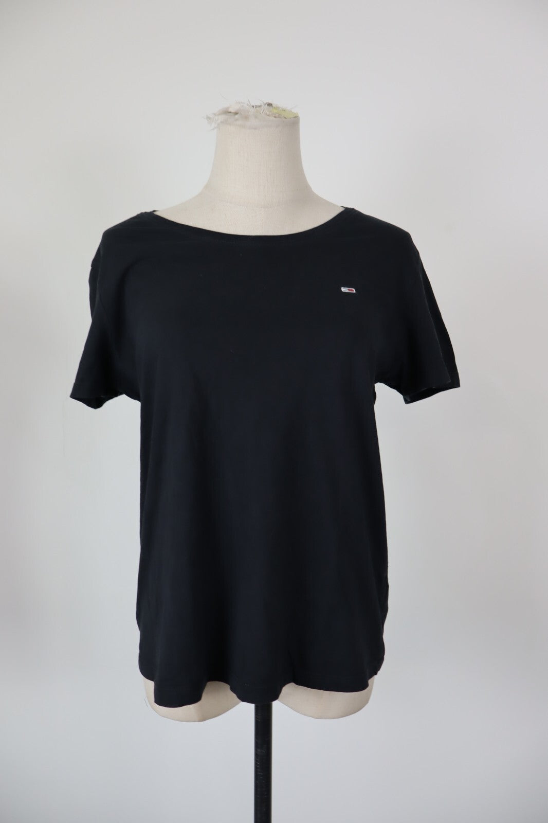 TOMMY HILFIGER JEANS MAGLIA DONNA TG. M WOMAN CASUAL VINTAGE TOP T-SHIRT