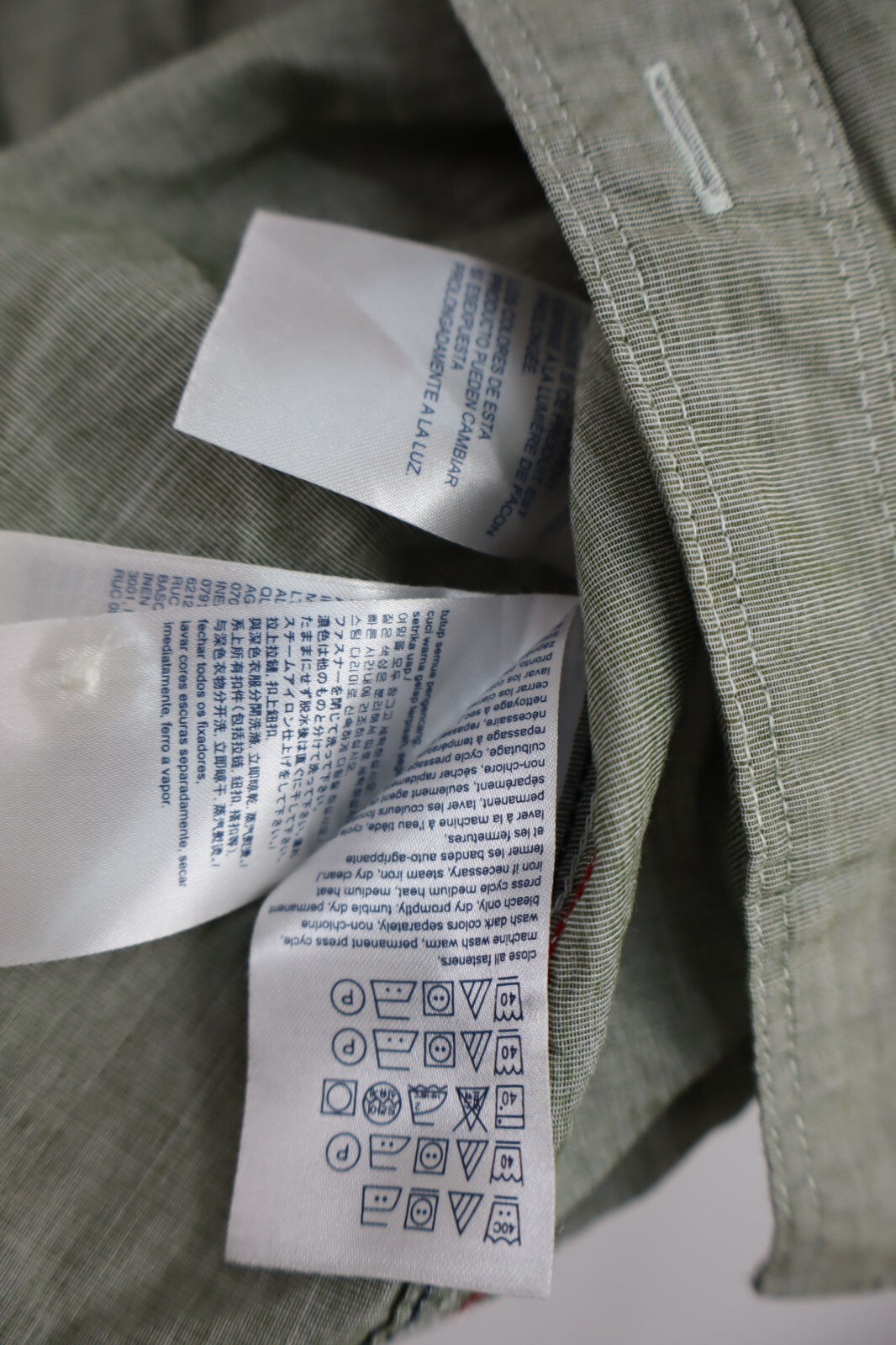 TOMMY HILFIGER CAMICIA SHIRT UOMO Tg L MAN VINTAGE CASUAL COTONE COTTON