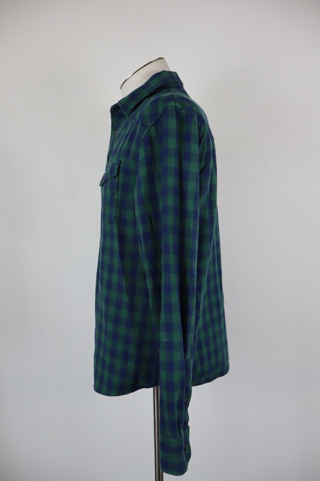 WRANGLER CAMICIA UOMO TG. S REGULAR  MAN CASUAL VINTAGE SHIRT COTONE COTTON