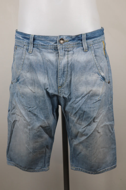 MELTIN' POT BERMUDA PANTALONE SHORTS UOMO TG 30 MAN VINTAGE CASUAL PANTS DENIM