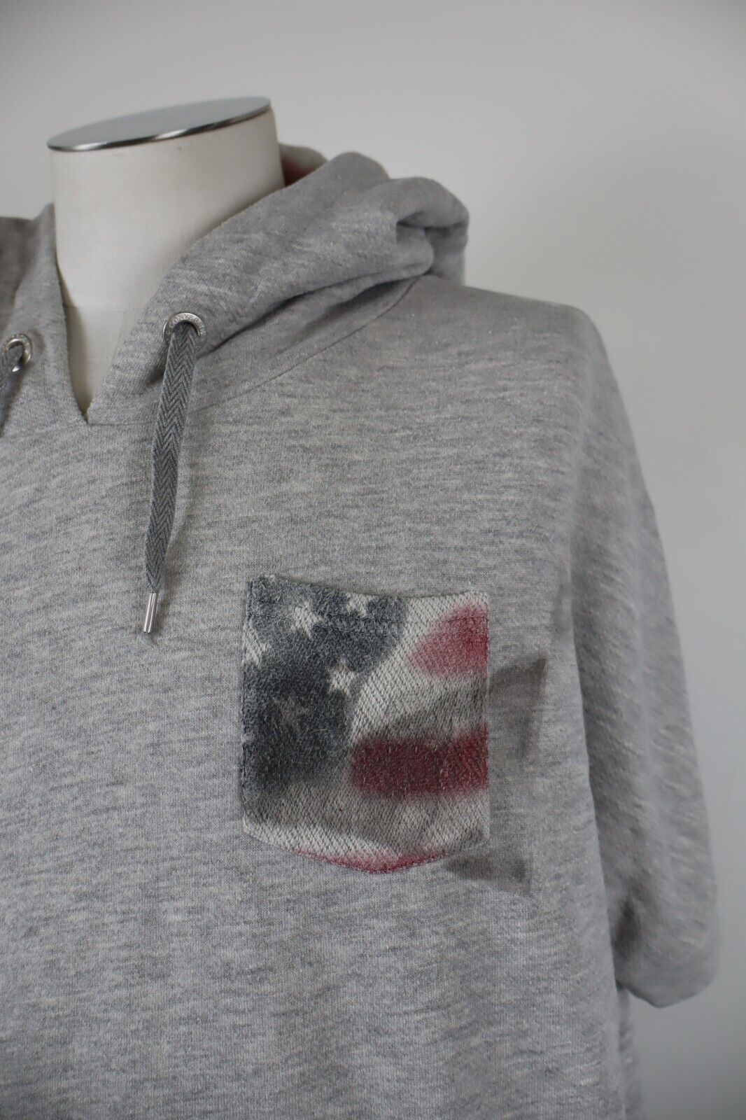 CONVERSE FELPA CAPPUCCIO UOMO Tg L MAN CASUAL VINTAGE SWEATSHIRT CASUAL COTONE