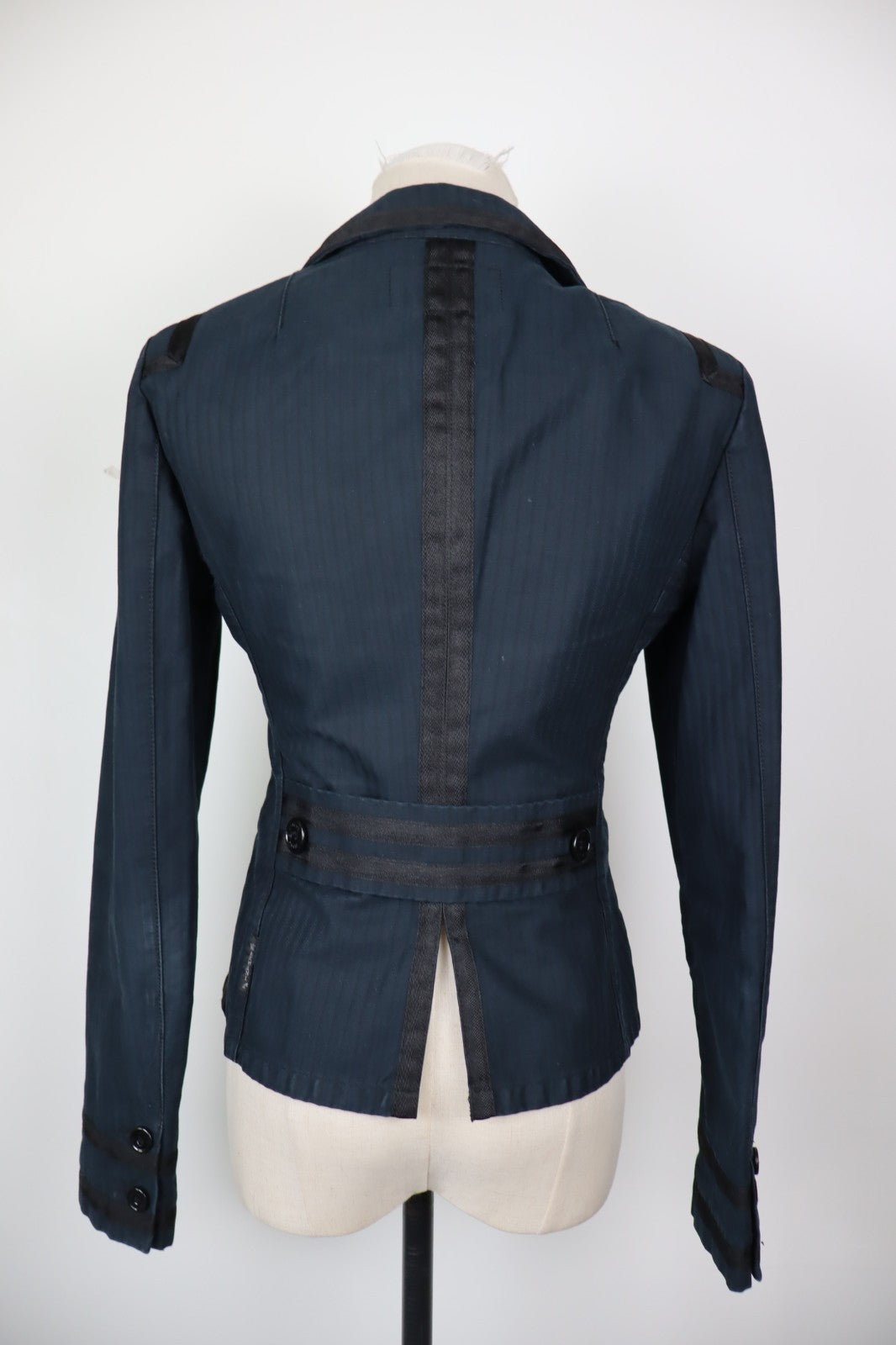 AJ ARMANI JEANS BLAZER GIACCA COTONE DONNA Tg 40 WOMAN VINTAGE JACKET CASUAL