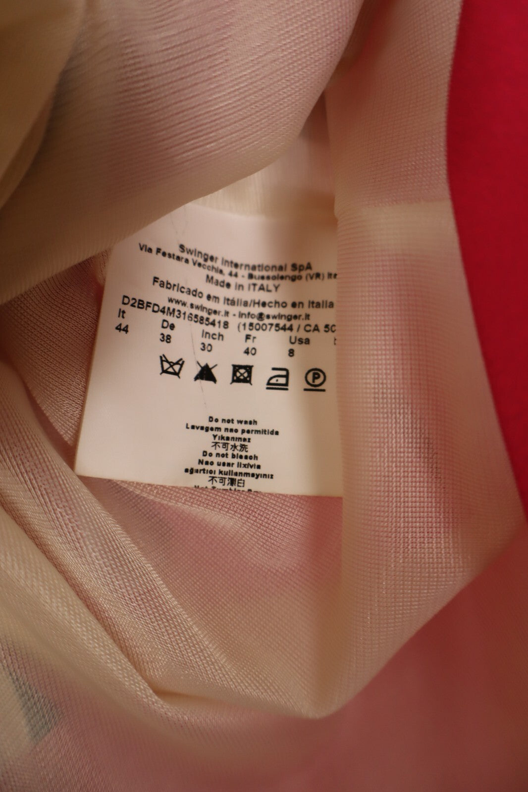 BYBLOS VESTITO DONNA TG. 44 WOMAN CASUAL VINTAGE DRESS ABITO