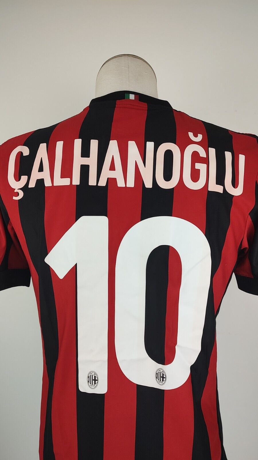 ADIDAS 10 CALHANOGLU MILAN MAGLIA CALCIO UOMO Tg S SOCCER MAN JERSEY