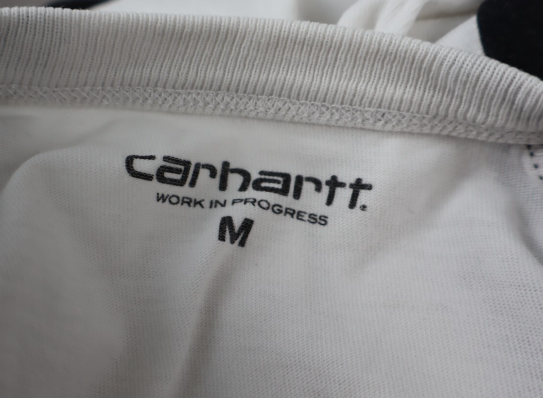 CARHARTT MAGLIA UOMO COTONE TG. M MAN T-SHIRT VINTAGE CASUAL COTTON BIANCO