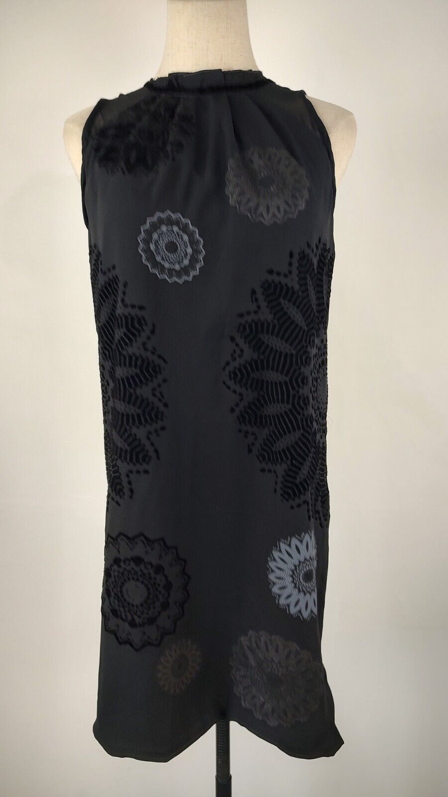 DESIGUAL VESTITO DONNA TG. 38  WOMAN CASUAL VINTAGE DRESS