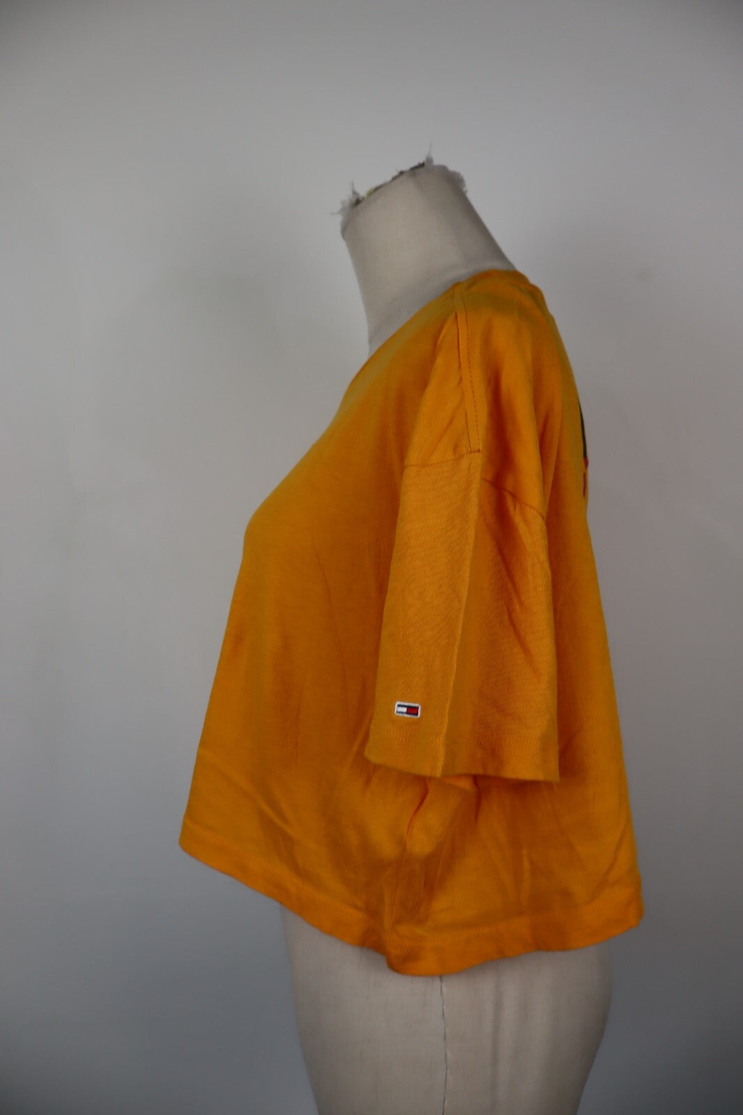 TOMMY HILFIGER JEANS MAGLIA DONNA TG. XS WOMAN CASUAL VINTAGE TOP T-SHIRT COTONE