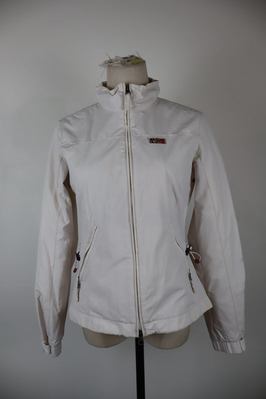 NAPAPIJRI GIUBBINO LEGGERO GIACCA DONNA Tg. S WOMAN CASUAL JACKET VINTAGE