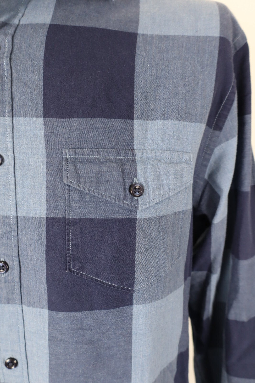 TOMMY HILFIGER CAMICIA SHIRT UOMO Tg L MAN VINTAGE CASUAL COTONE COTTON