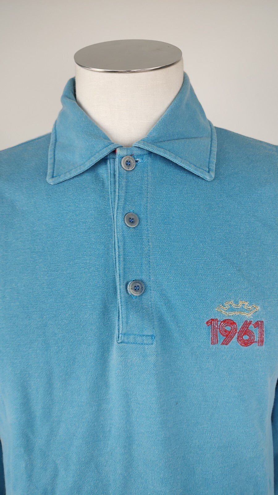 PEUTEREY MAGLIA UOMO TG M MAN POLO T-SHIRT CASUAL VINTAGE