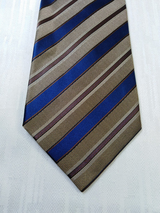 EGON VON FURSTENBERG 100% SETA SILK  TIE CRAVATTA NECKTIE ITALY VINTAGE CLASSIC