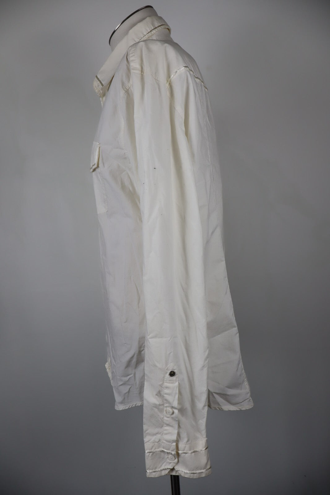 EMPORIO ARMANI  CAMICIA SHIRT UOMO MAN TG. XL CASUAL VINTAGE COTTON COTONE