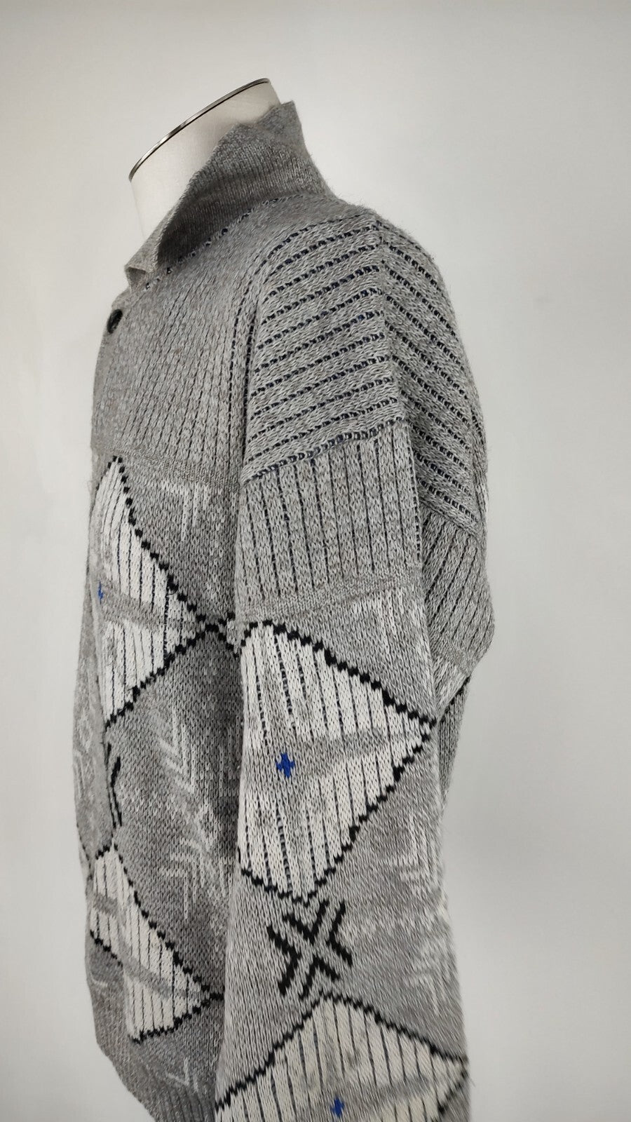 ELLESSE MAGLIONE COTONE VINTAGE UOMO Tg. 50 MAN SWEATER CASUAL