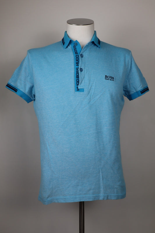 HUGO BOSS POLO MAGLIA UOMO TG M MAN T-SHIRT CASUAL VINTAGE COTONE COTTON