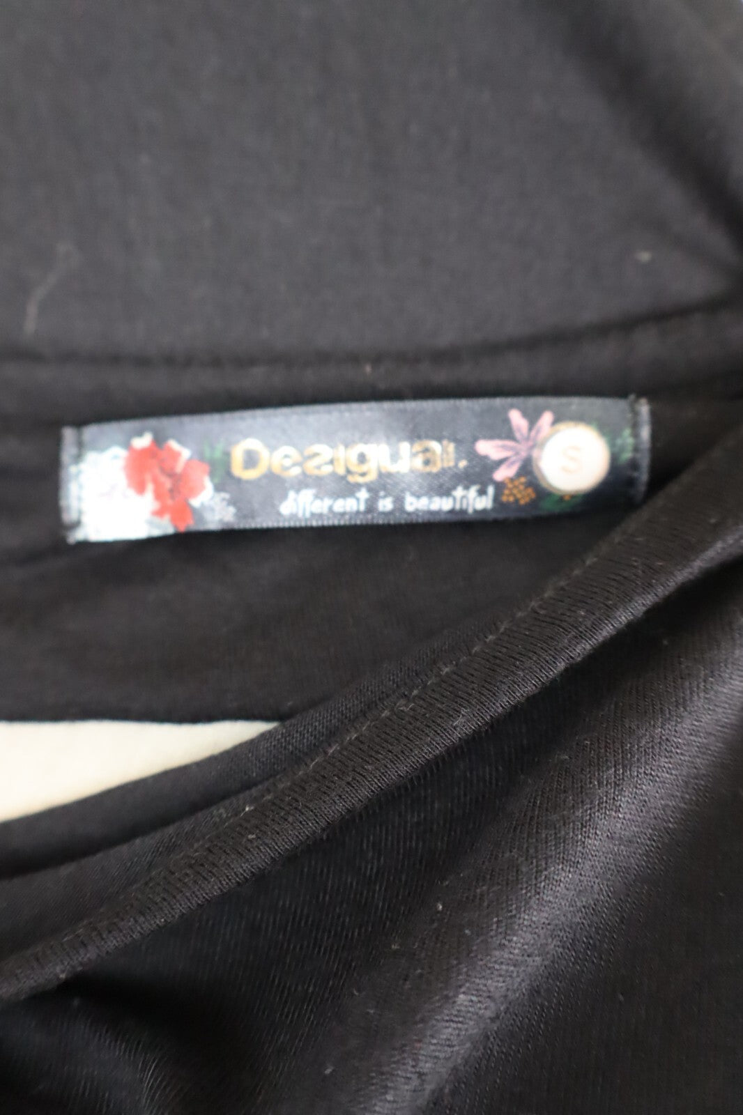 DESIGUAL VESTITO DONNA TG. S  WOMAN CASUAL VINTAGE DRESS ITALIA