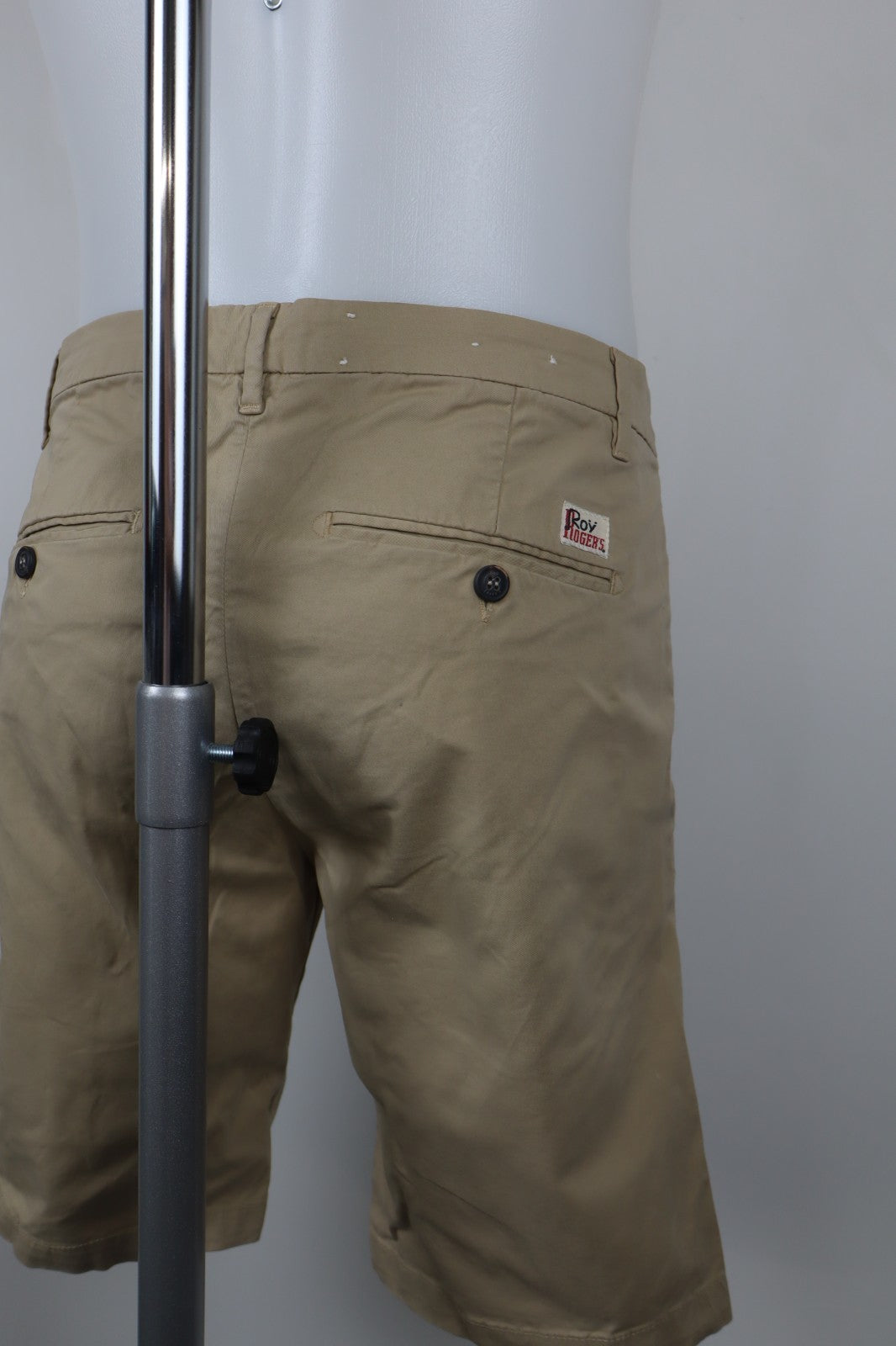 ROY ROGER'S  BERMUDA PANTALONE SHORTS UOMO TG 31 MAN VINTAGE CASUAL PANTS COTONE