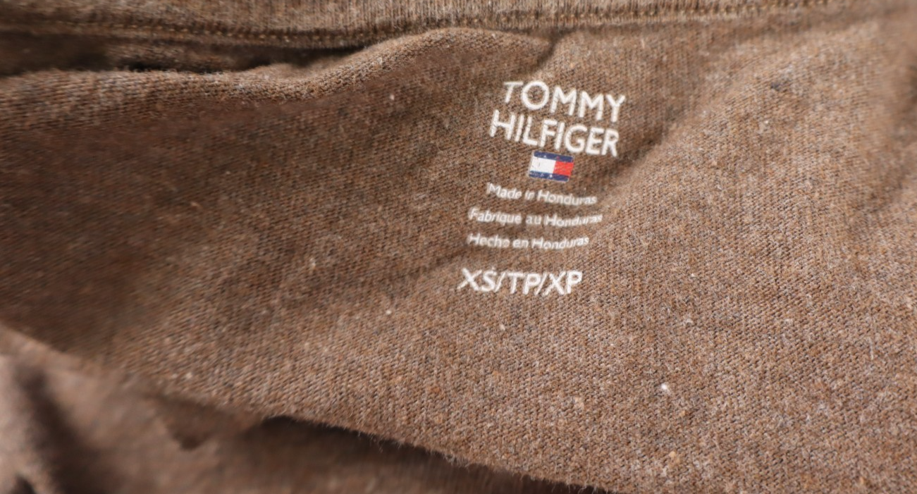 TOMMY HILFIGER MAGLIA DONNA TG. XS WOMAN CASUAL VINTAGE TOP T-SHIRT COTONE LOGO