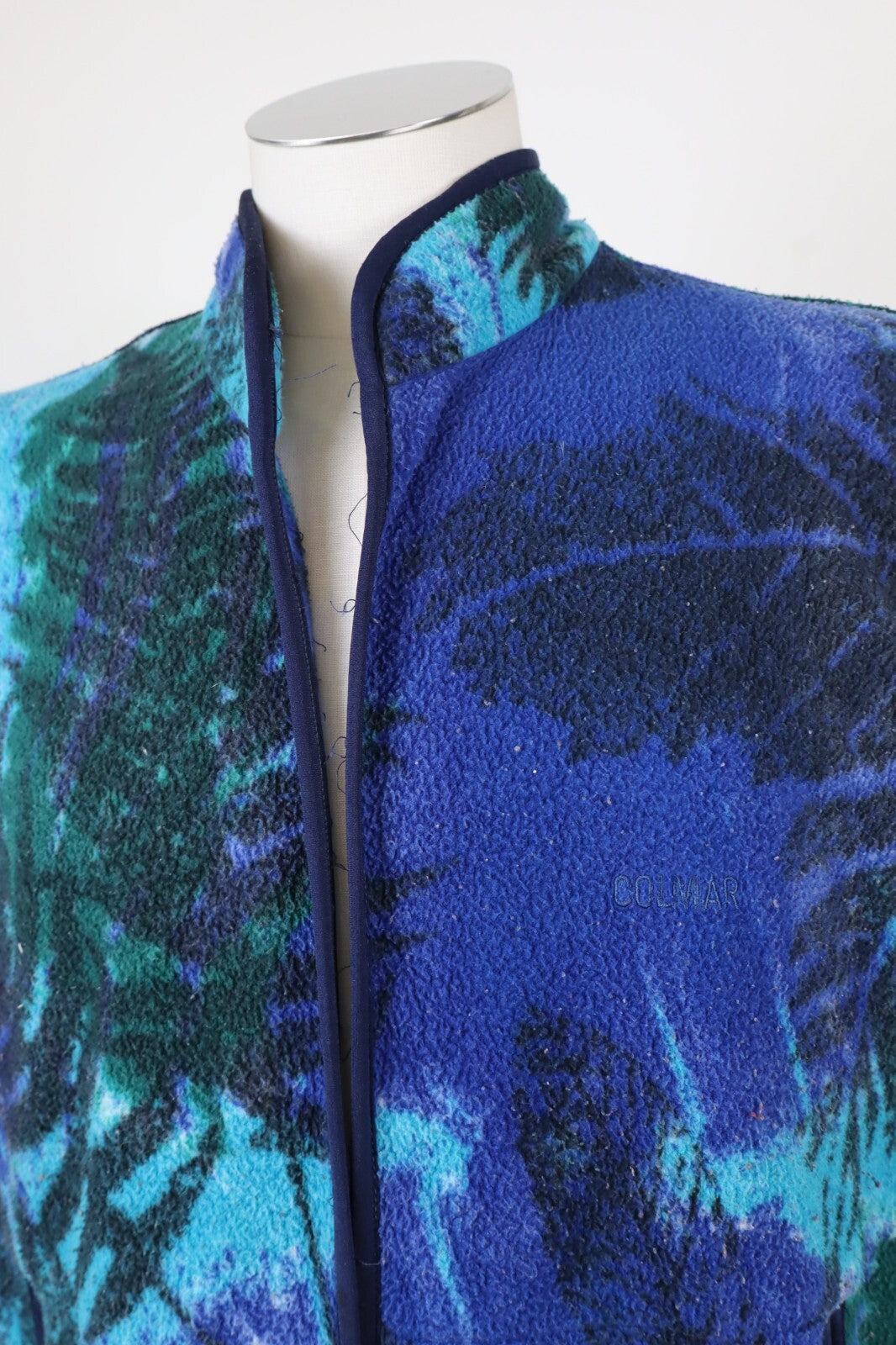 COLMAR FELPA SMANICATO MAGLIA GILET UOMO Tg 4 MAN SWEATSHIRT CASUAL VINTAGE