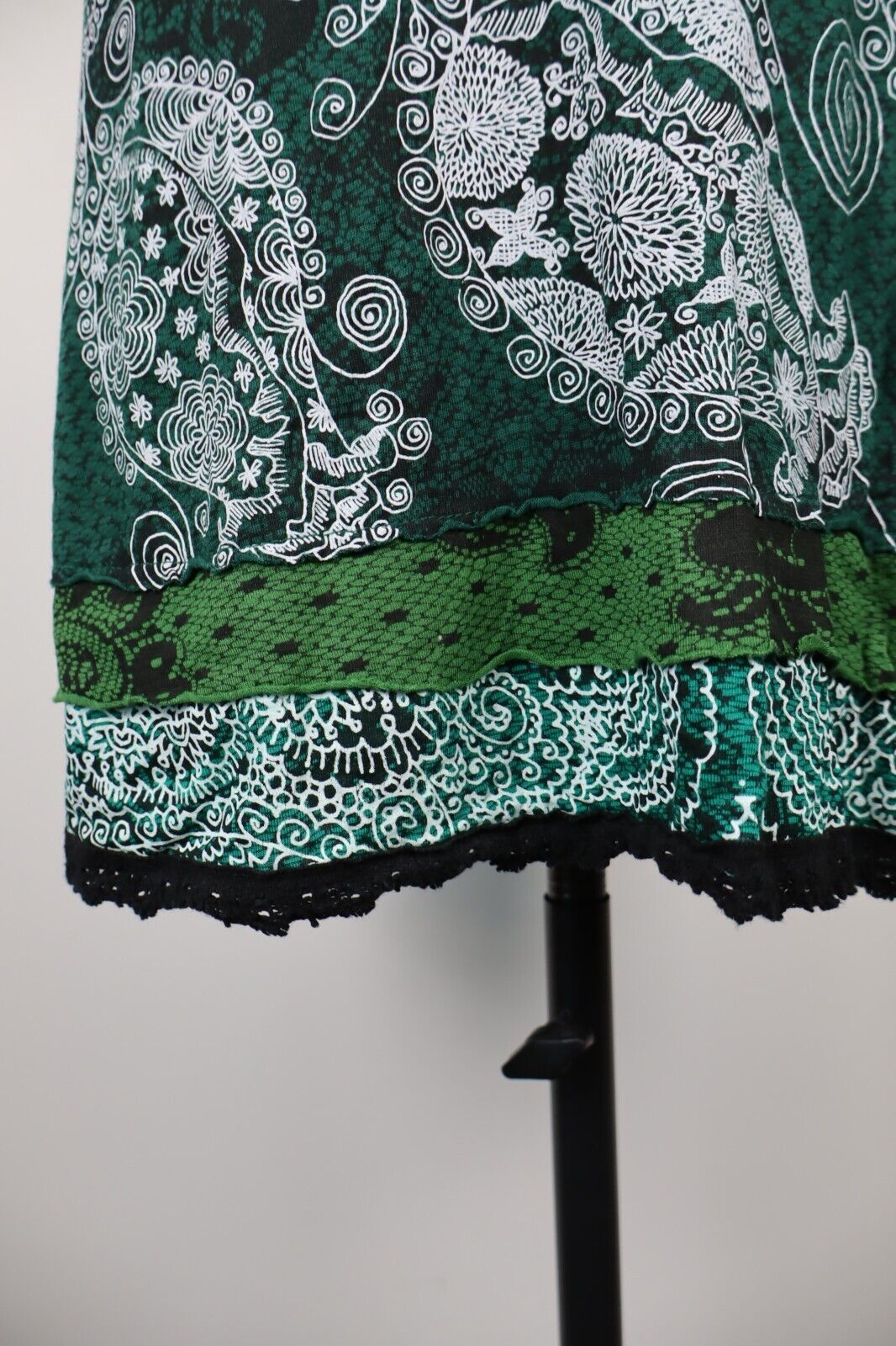 DESIGUAL VESTITO DONNA TG. XS WOMAN CASUAL VINTAGE DRESS ABITO