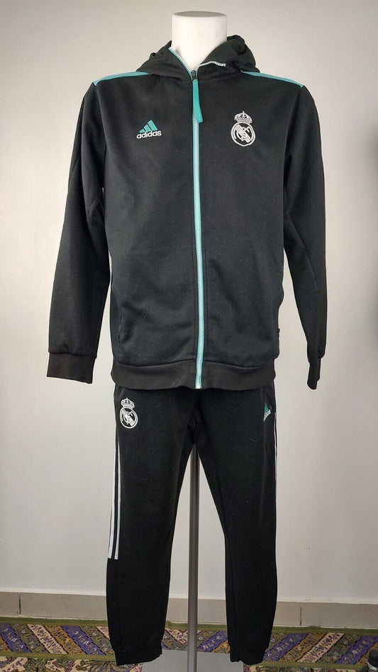 ADIDAS REAL MADRID TUTA COMPLETO CALCIO Tg XL JERSEY VINTAGE SPORT