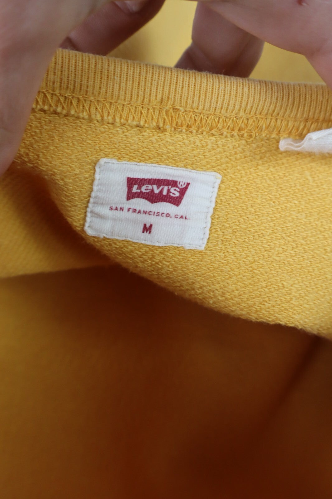 LEVI'S FELPA MAGLIA UOMO Tg M MAN SPORT JACKET SWEATSHIRT VINTAGE CASUAL COTONE