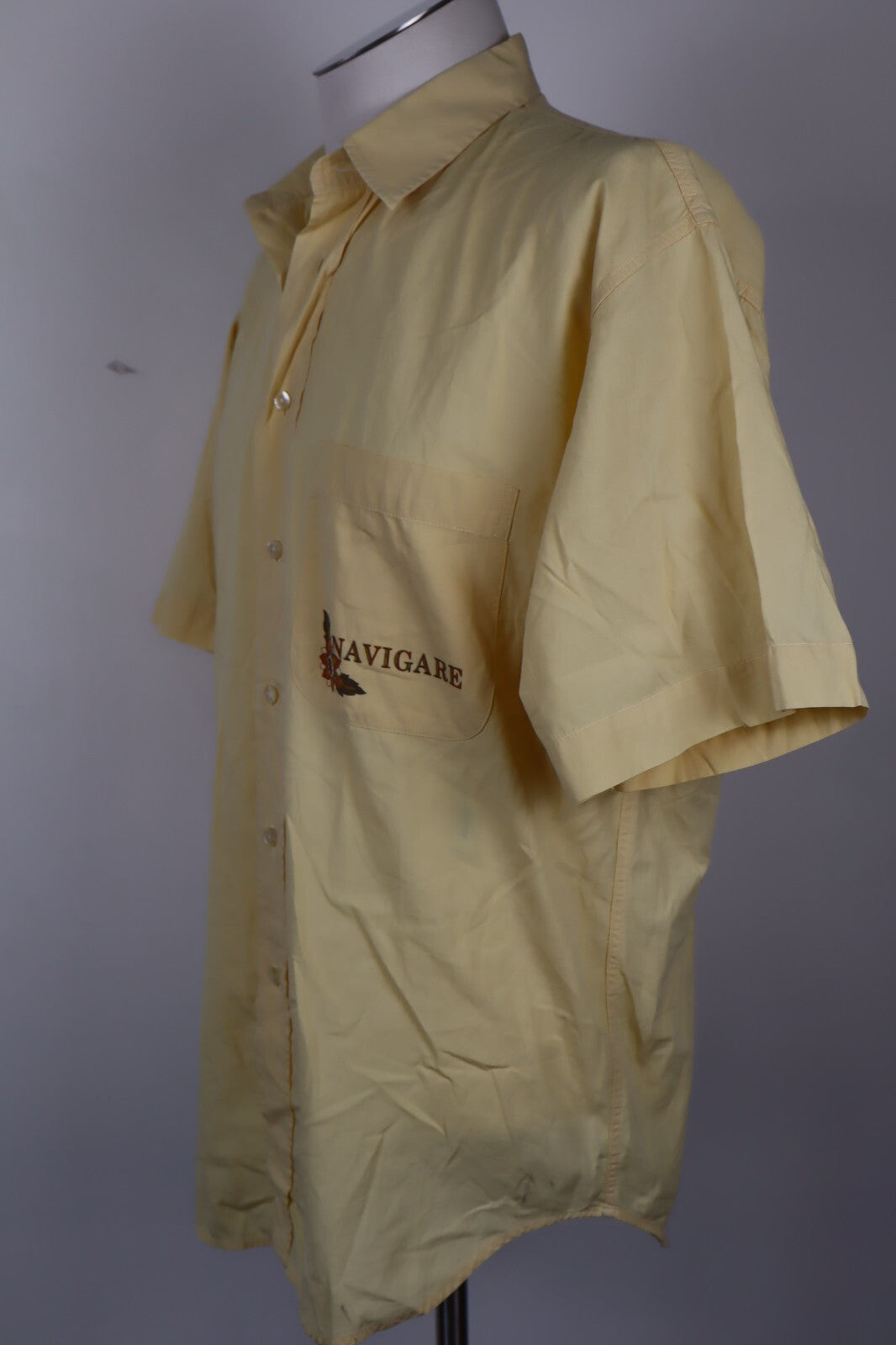 NAVIGARE CARIBBEAN ISLES CAMICIA UOMO COTONE TG. L  MAN CASUAL VINTAGE SHIRT