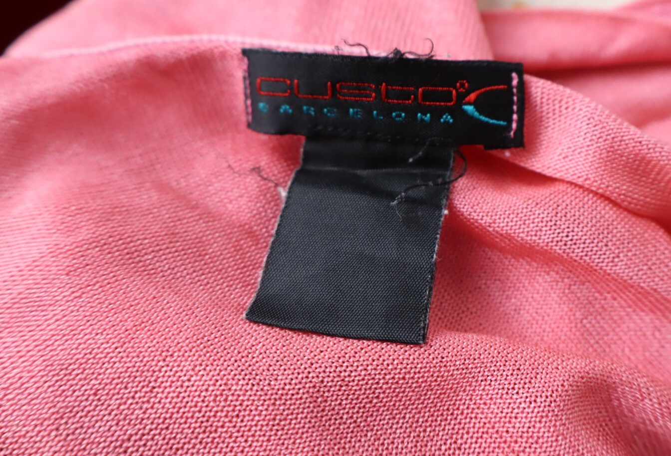 CUSTO BARCELONA CANOTTA MAGLIA DONNA M WOMAN CASUAL VINTAGE T-SHIRT TOP MEXICO