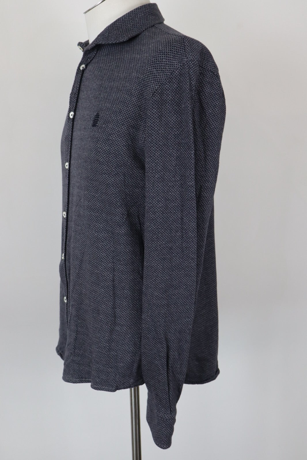 LA MARINA YACHTING  CAMICIA COTONE UOMO TG XL MAN SHIRT CASUAL VINTAGE FLANELLA