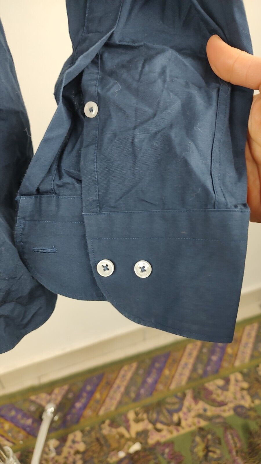 TOMMY HILFIGER JEANS CAMICIA UOMO TG. 37/ 14.5 MAN CASUAL VINTAGE SHIRT ITALY