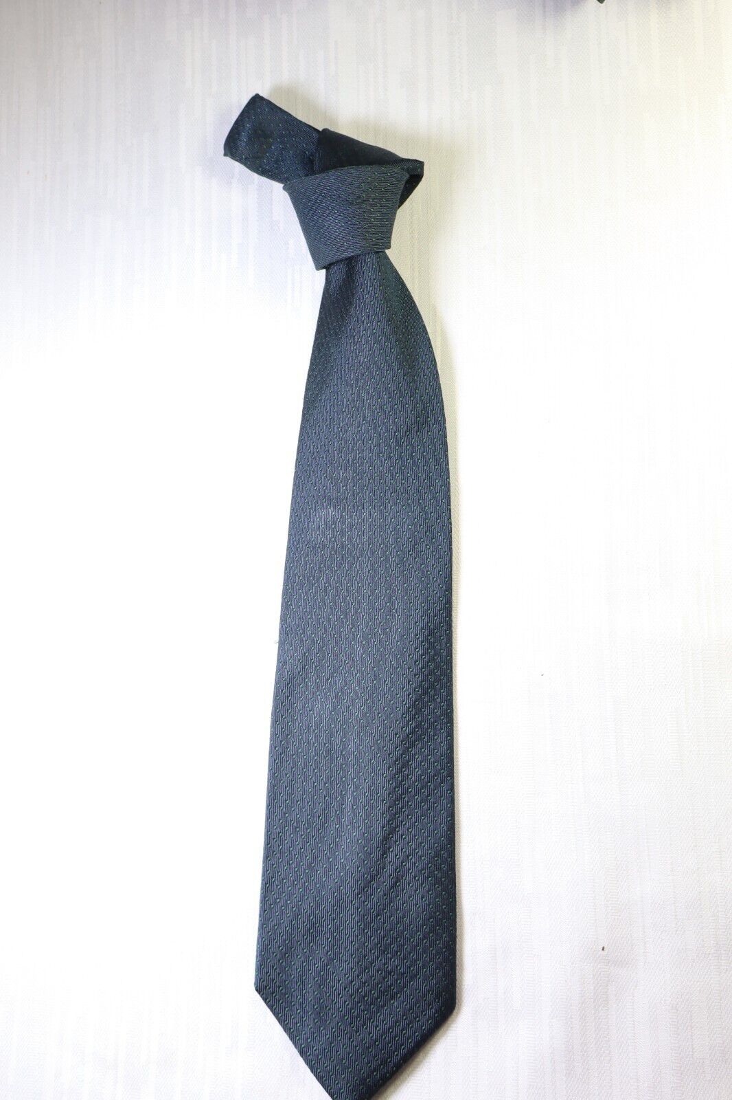 BRIAN & BARRY MONZA 100% SETA SILK TIE CRAVATTA NECKTIE ITALY VINTAGE CLASSIC