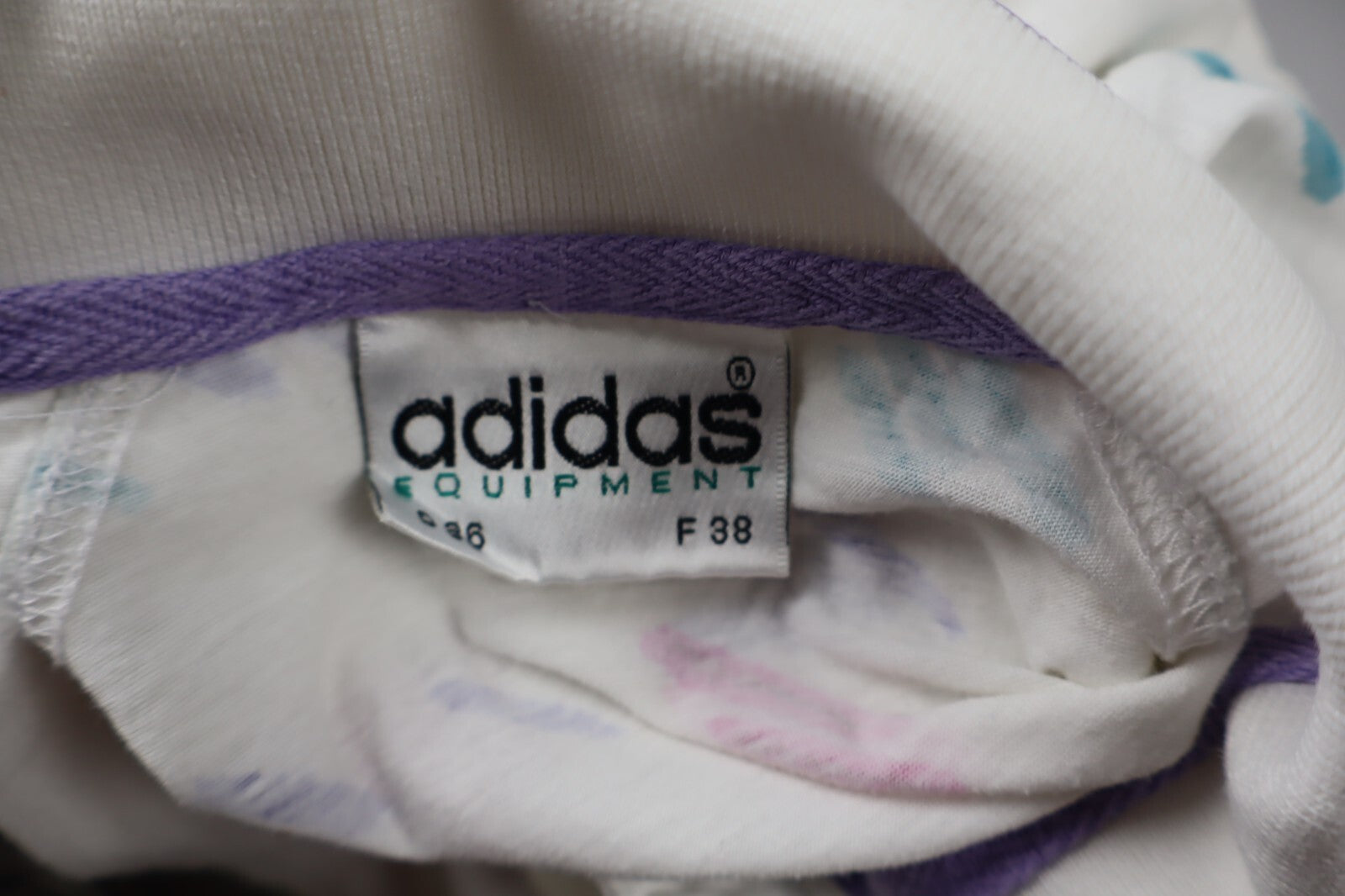 ADIDAS EQUIPMENT MAGLIA POLO TENNIS DONNA TG D36 F38 WOMAN VINTAGE T-SHIRT SPORT