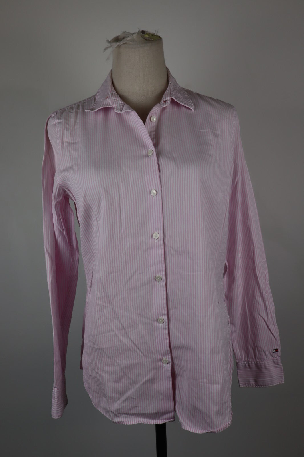 TOMMY HILFIGER CAMICIA DONNA TG. S WOMAN SHIRT CASUAL VINTAGE COTONE COTTON