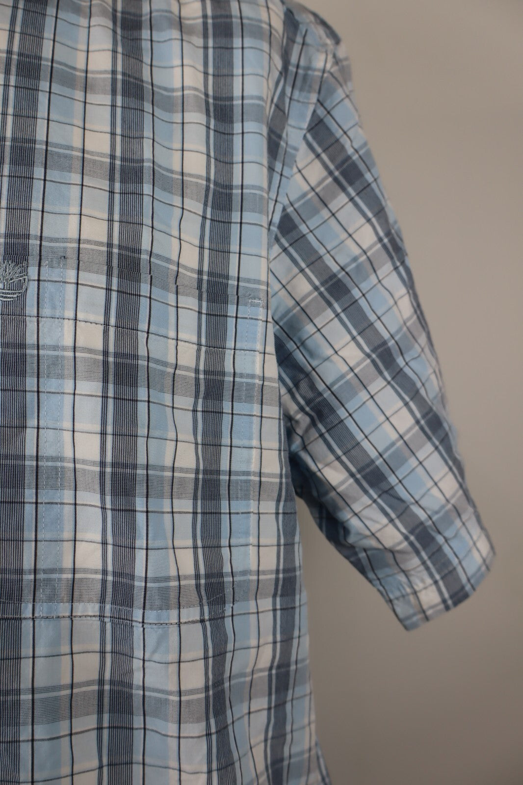 TIMBERLAND CAMICIA COTONE SHIRT UOMO Tg. L MAN VINTAGE CASUAL COTTON