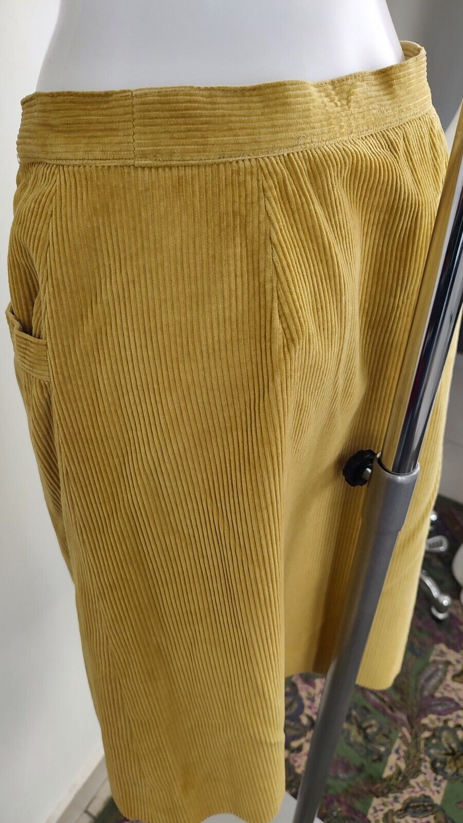 MARELLA GONNA DONNA WOMAN SKIRT W31 CASUAL VINTAGE COTONE SETA VELLUTO