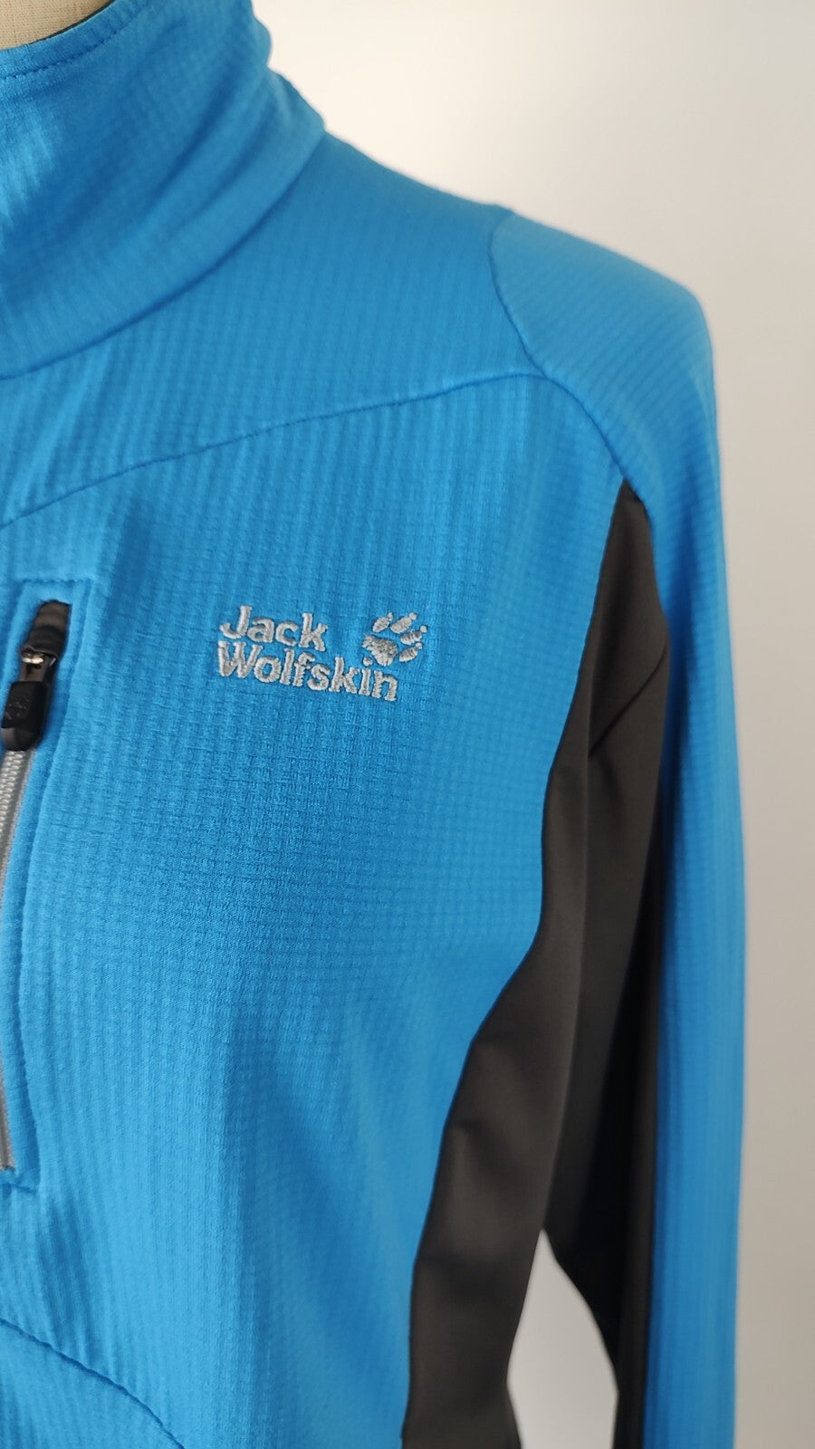 JACK WOLFSKIN FELPA TECNICA DONNA  L WOMAN CASUAL VINTAGE SPORT SWEATSHIRT PILE