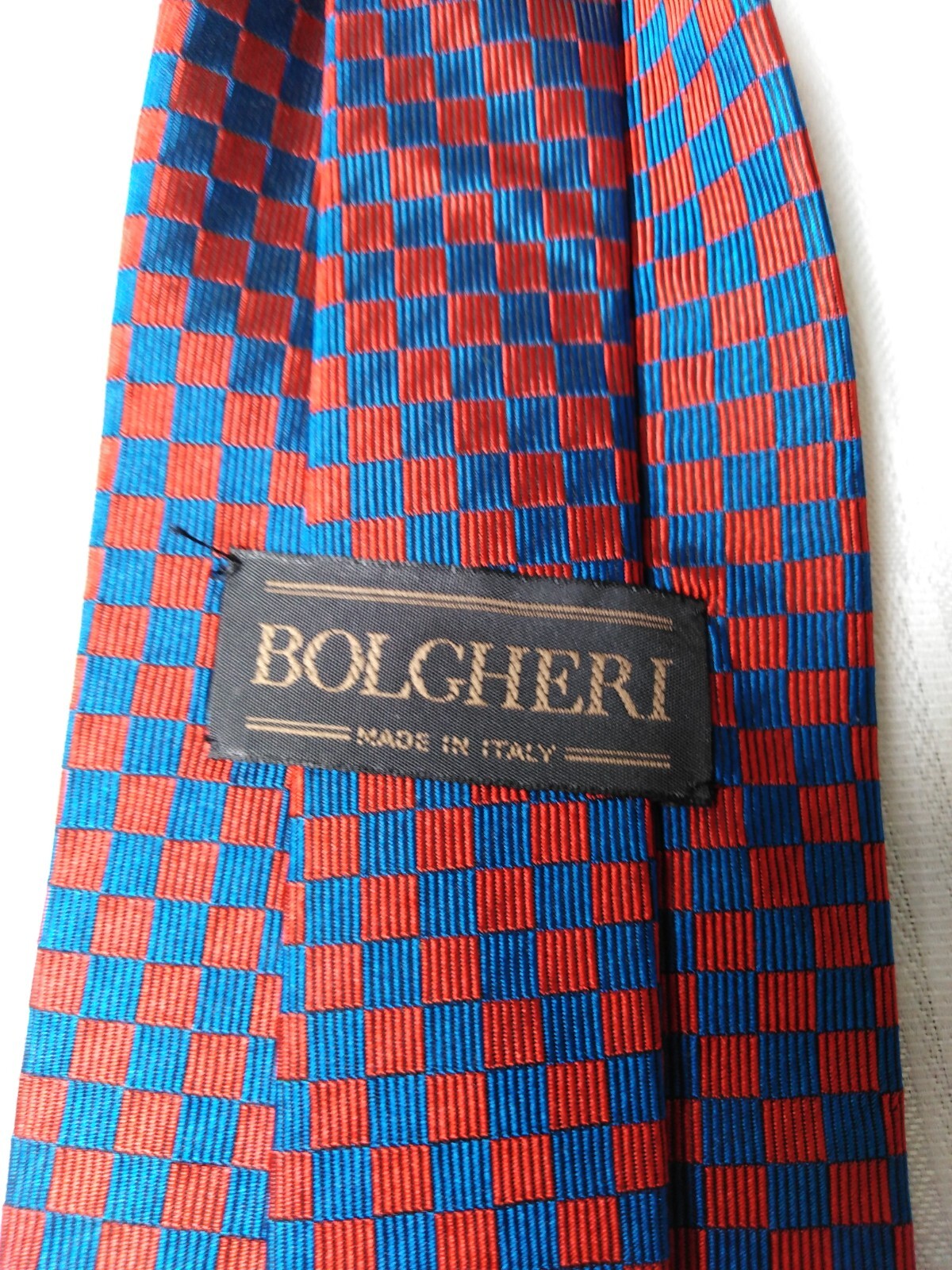 BOLGHERI 100% SILK TIE SETA CRAVATTA NECKTIE MADE IN ITALY